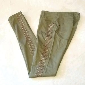 Tinseltown side embellished skinny pants